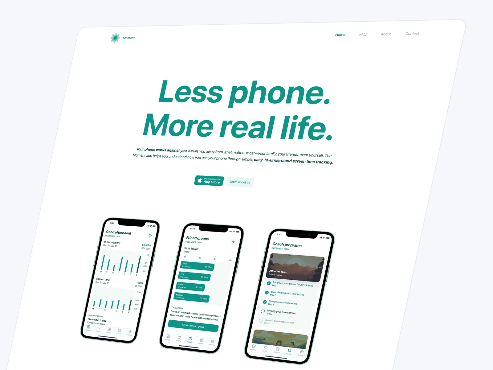 Marketing website